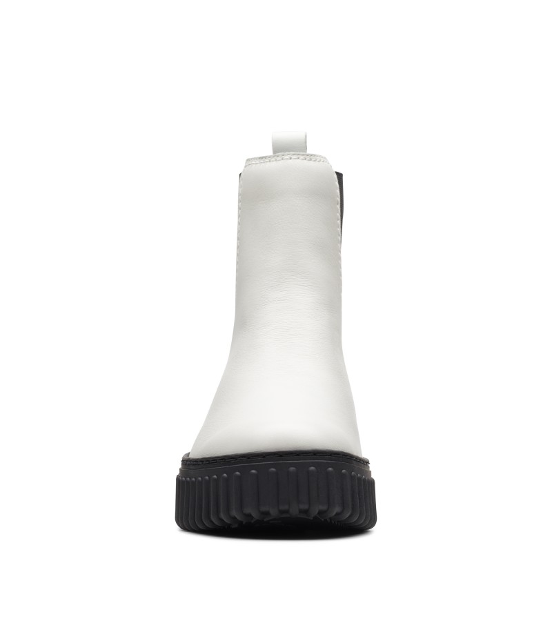 Clarks - Torhill Maple Off White Leather